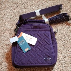 Lug Flapper Crossbody Bag